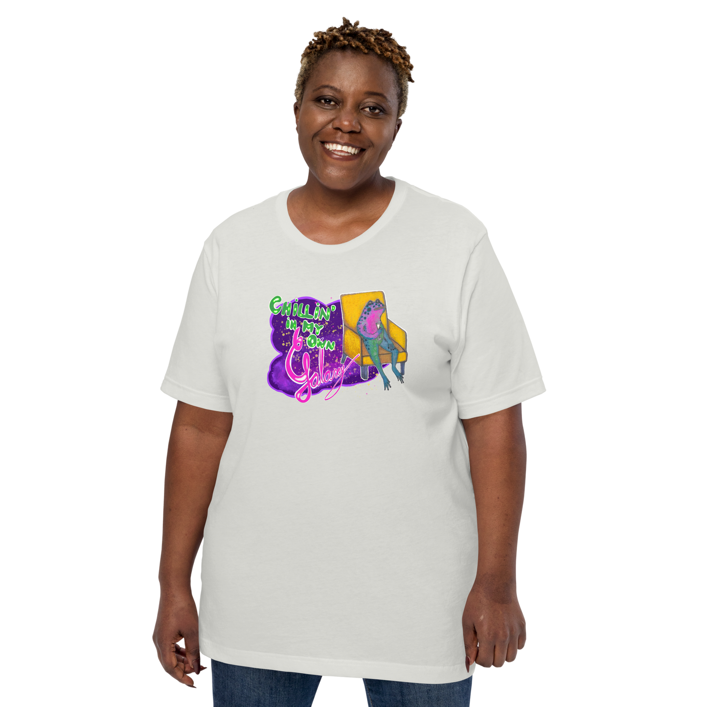 Frog Shirt - Chillin' in my own galaxy