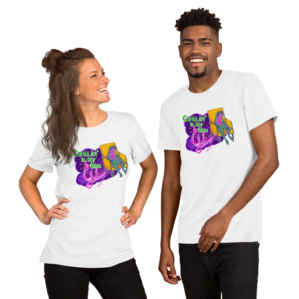 Frog Shirt - Chillin' in my own galaxy