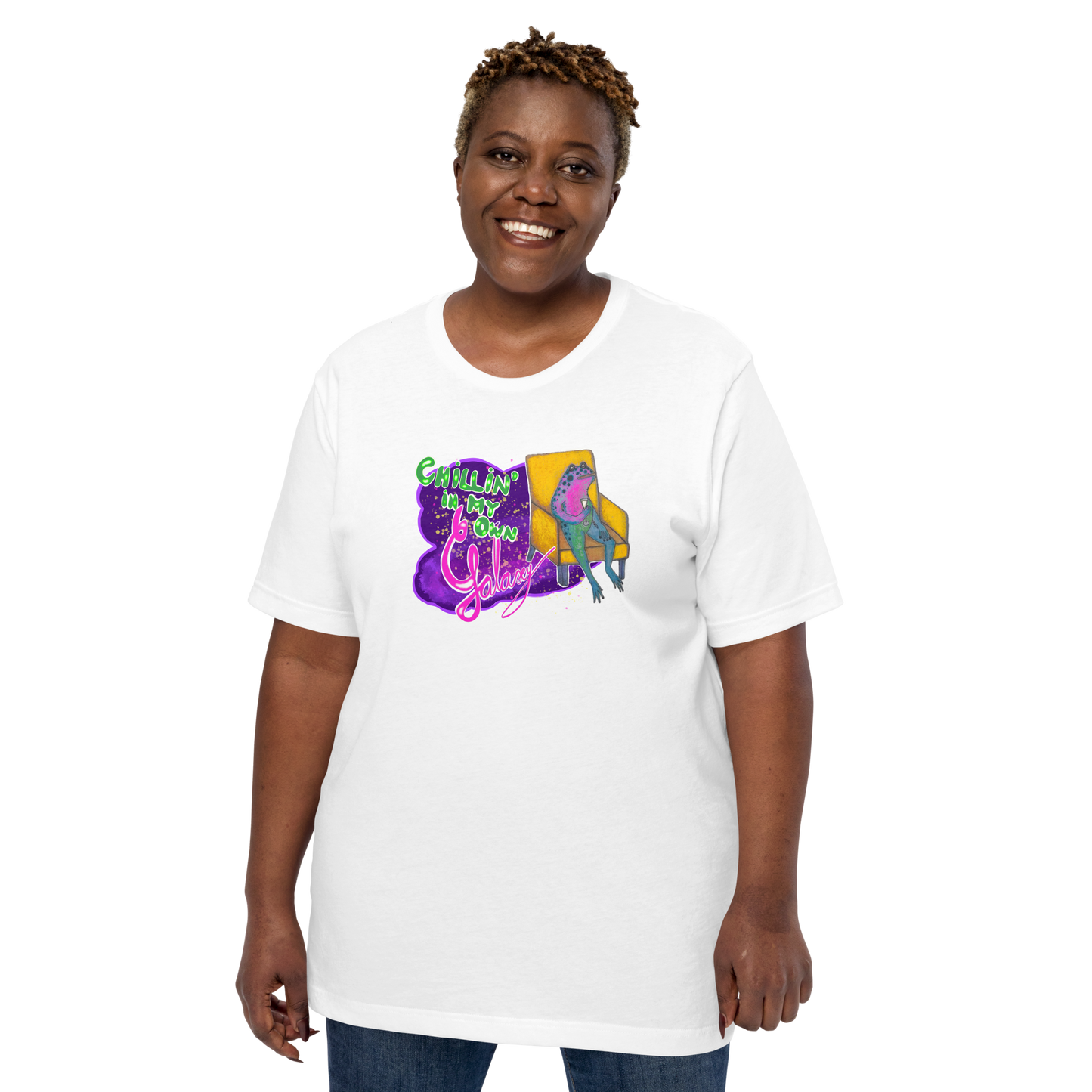 Frog Shirt - Chillin' in my own galaxy
