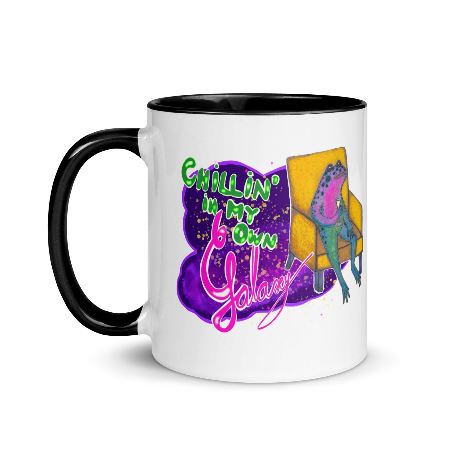 Tasse mit farbiger Innenseite