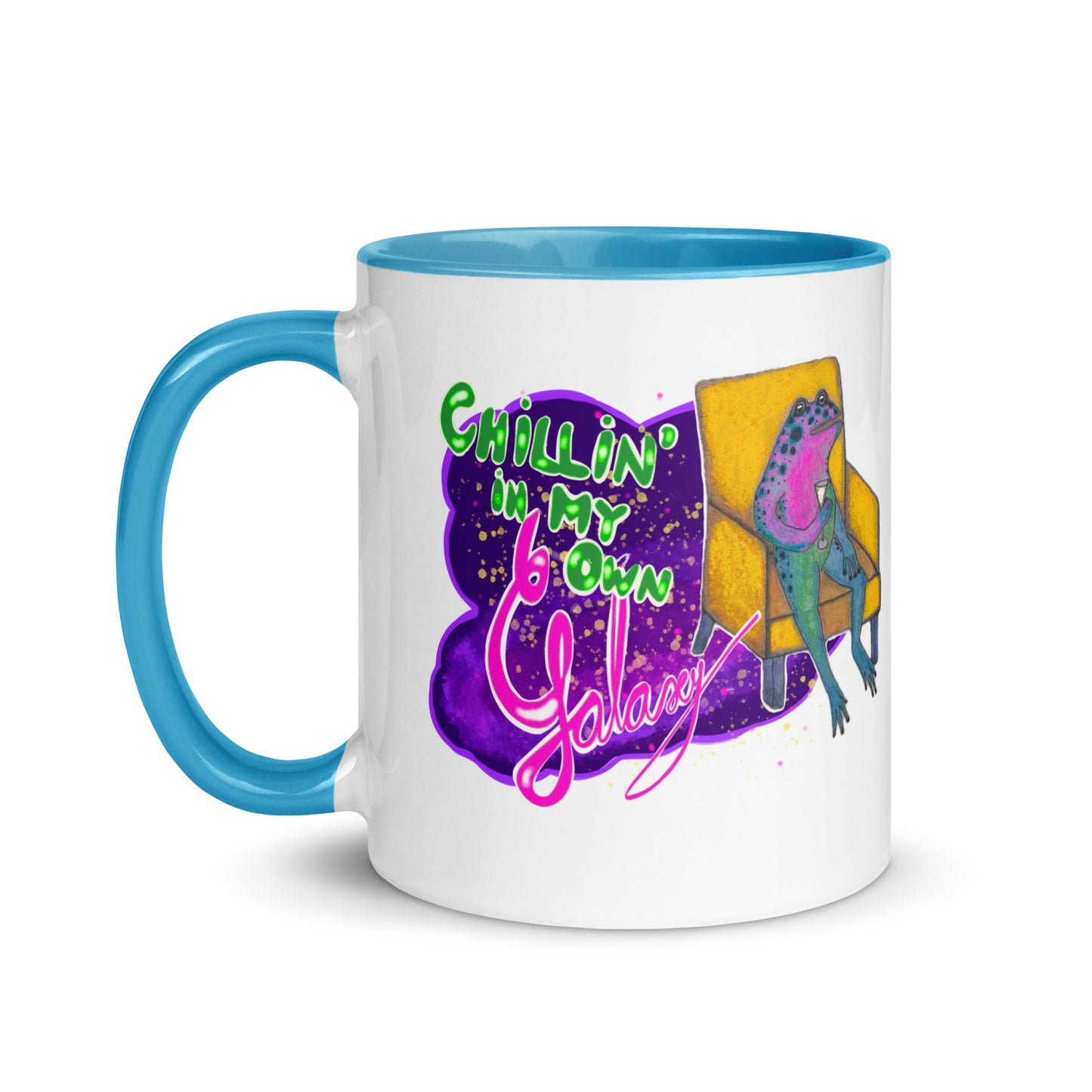 Tasse mit farbiger Innenseite