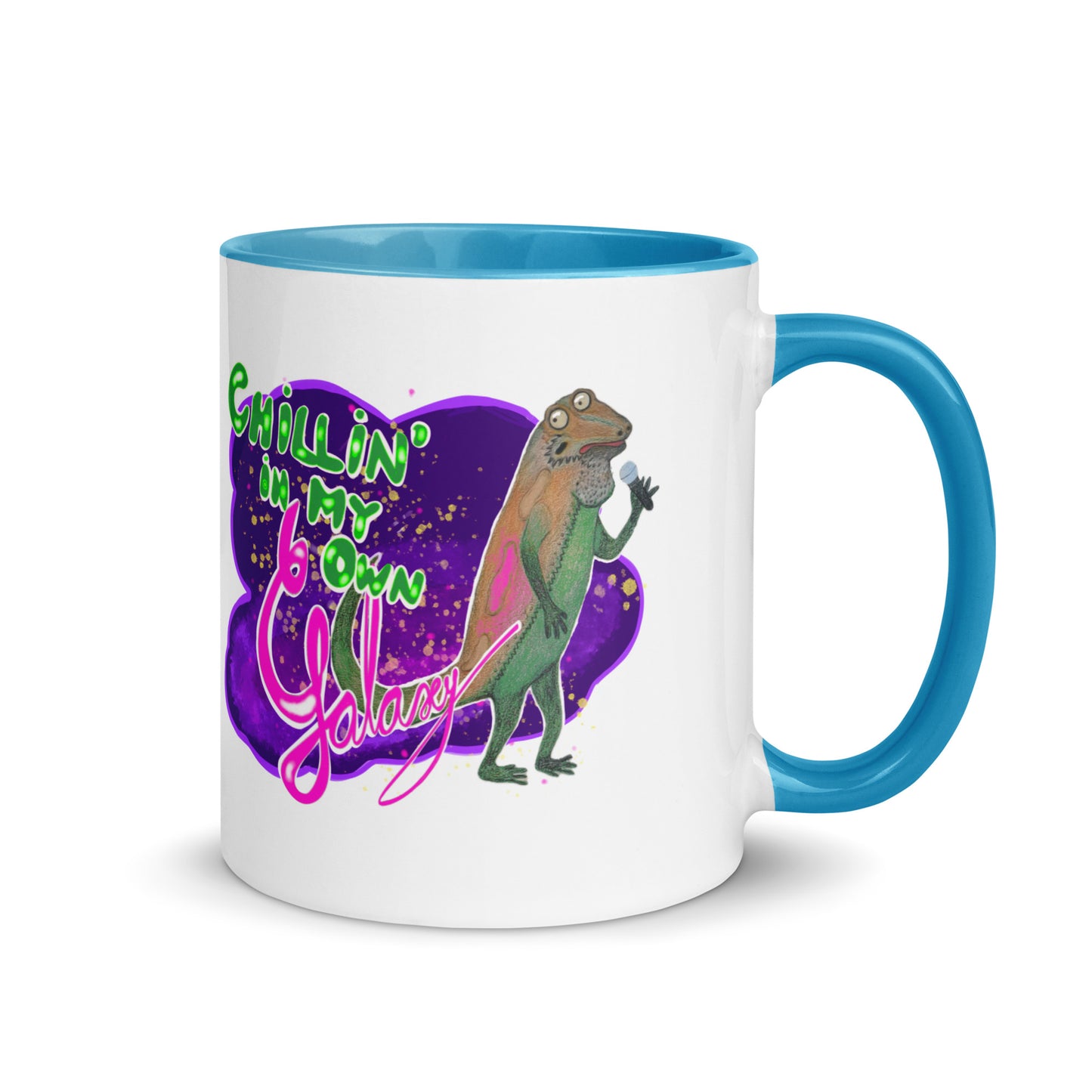Tasse mit farbiger Innenseite