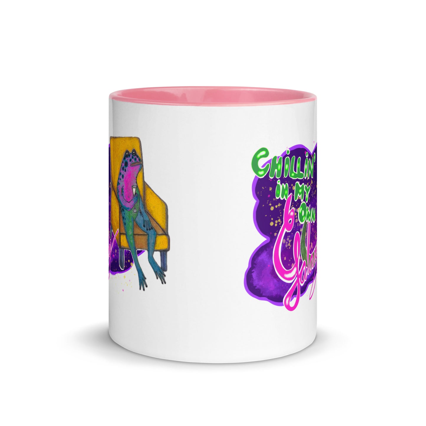 Tasse mit farbiger Innenseite