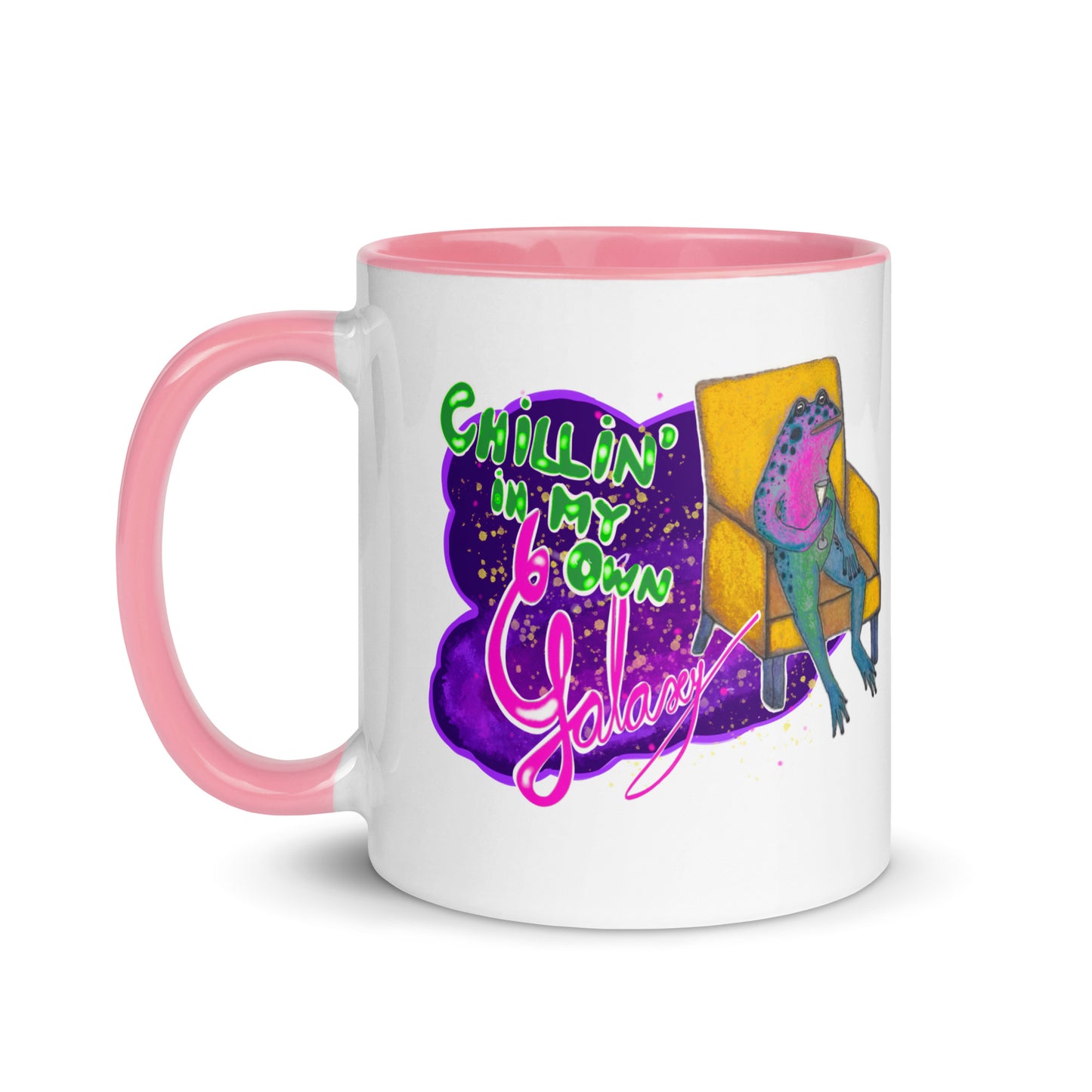 Tasse mit farbiger Innenseite