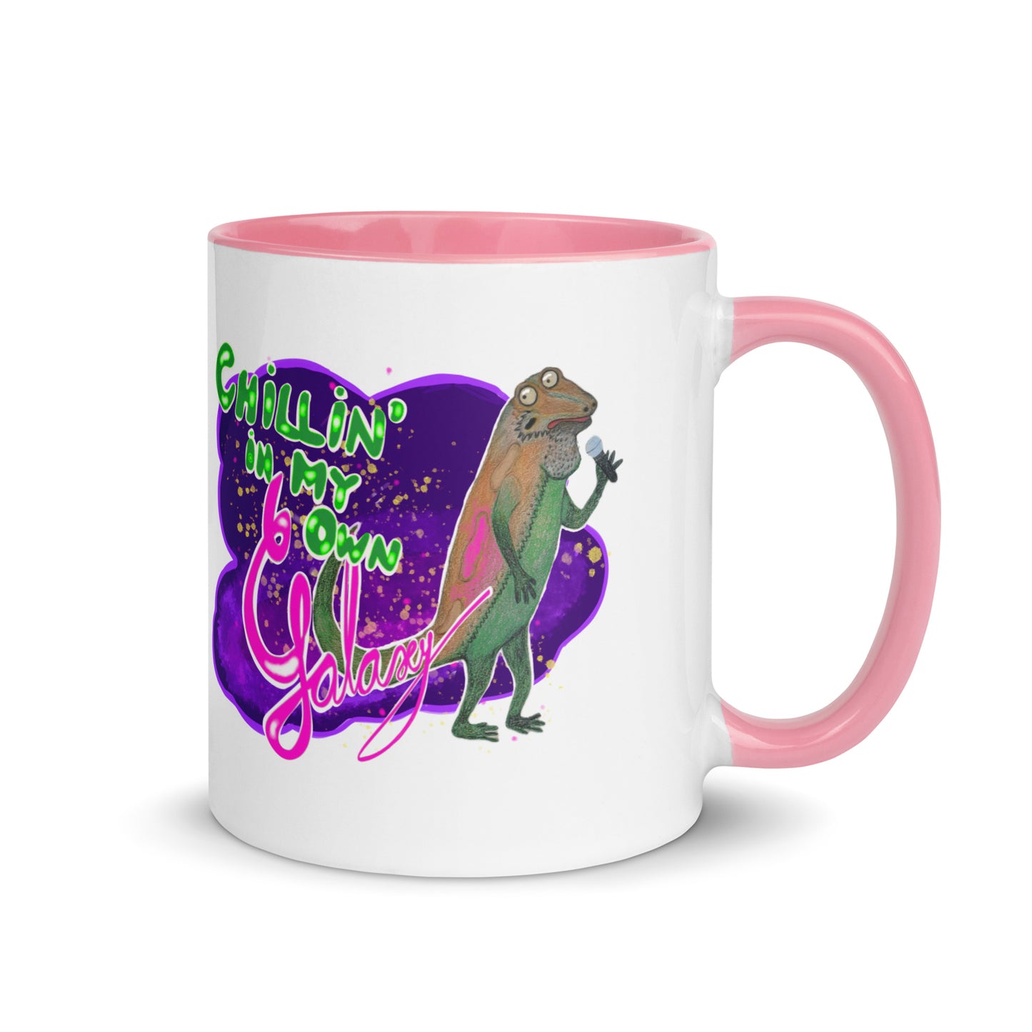 Tasse mit farbiger Innenseite