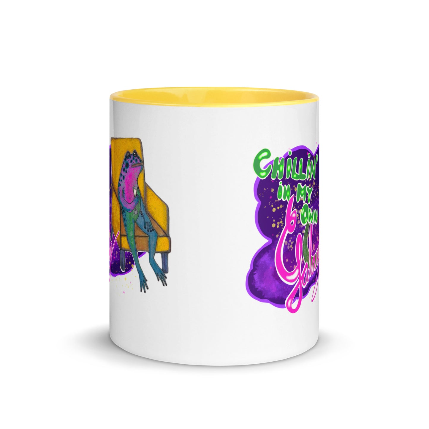 Tasse mit farbiger Innenseite