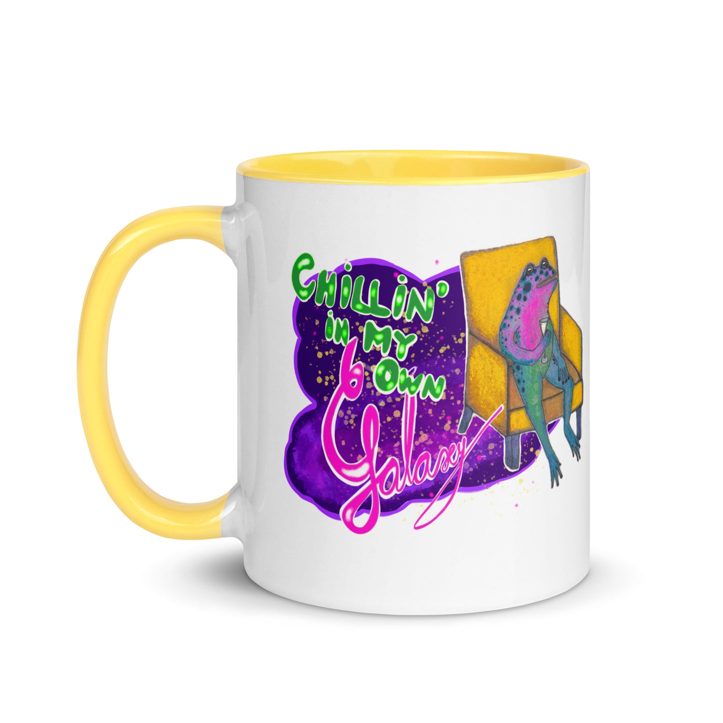Tasse mit farbiger Innenseite