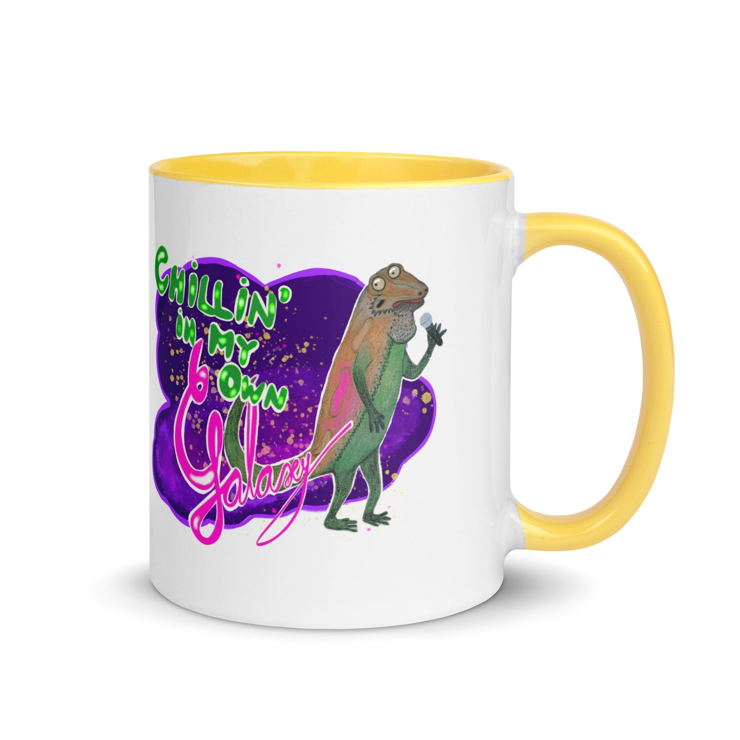 Tasse mit farbiger Innenseite